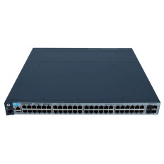 HP J9576A#B8X | Aruba 3800 Series 3800-48G-4SFP+ 48 x 10/100/1000Base-T RJ-45 and 4 x 10GbE SFP+ Ports and 1 x Stacking Module Slot Layer 3 Managed Gigabit Ethernet Network Switch