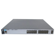 HP J9584A#AKJ | Aruba 3800 Series 3800-24SFP-2SFP+ 24 x 1GbE SFP and 2 x 10GbE SFP+ Ports and 1 x Stacking Module Slot Layer 3 Managed Gigabit Ethernet Network Switch