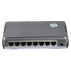 HP J9794A#ABB | OfficeConnect 1405 Series 1405-8G-V2 8 x 10/100/1000Base-T RJ-45 Ports Layer 2 Unmanaged Gigabit Ethernet Network Switch