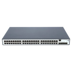HP JE009A#ACC | OfficeConnect 1910 Series 1910-48G 48 x RJ-45 10/100/1000Base-T and 4 x SFP (mini-GBIC) Ports Layer 3 Managed Gigabit Ethernet Network Switch