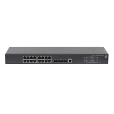 HP JE073AR#B8X | FlexNetwork 5120 SI Series 5120-16G SI 16 x 10/100/1000Base-T RJ-45 and 4 x SFP (mini-GBIC) Ports Layer 3 Managed Gigabit Ethernet Network Switch