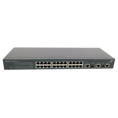 HP JF427-61002 | E4210-24 24-Ports 10/100MBPS RJ-45 Manageable Layer2 Rack-mountable Fast Ethernet Switch with 2x Gigabit SFP (mini-GBIC) Ports