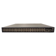 HP JG307C#0D1 | FlexNetwork 3600 SI Series 3600–48 PoE+ v2 48 x 10/100BaseTX RJ-45 PoE+ and 4 x 1GbE SFP and 2 x Shared RJ-45 Ports Layer 3 Managed Stackable Fast Ethernet Network Switch