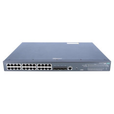 HP JG936A#AKM | FlexNetwork 5130 EI Series 5130 24G PoE+ 4SFP+ (370W) EI 24 x 10/100/1000Base-T RJ-45 PoE+ and 4 x 10GbE SFP+ Ports Layer 3 Managed Gigabit Ethernet Network Switch