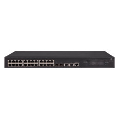 HP JG938A#B2C | FlexNetwork 5130 EI Series 5130-24G-2SFP+-2xGT 24 x RJ-45 Ports 10/100/1000Base-T + 2 x RJ-45 10GBase-T Ports + 2 x SFP+ Ports Layer 3 Managed Rack-mountable Gigabit Ethernet Network Switch