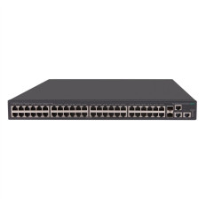 HP JG941-61001 | FlexNetwork 5130 EI Series 5130 48G PoE+ 2SFP+ 2XGT (370W) EI 48 x 10/100/1000Base-T RJ-45 PoE+ and 2 x 10GbE SFP+/RJ-45 Dual Personality Ports Layer 3 Managed Gigabit Ethernet Network Switch