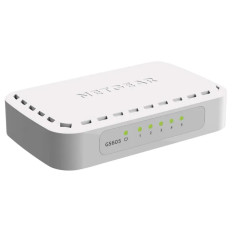 Netgear GS605V5 | GS605 5 x RJ-45 Ports 10/100/1000Base-T Unmanaged Gigabit Ethernet Network Switch