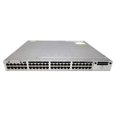 Cisco EDU-C3850-48P-S | Catalyst 3850 Series C3850-48P 48 x RJ-45 Ports PoE+ 1000Base-T Layer 3 Managed Rack-mountable Gigabit Ethernet Network Switch