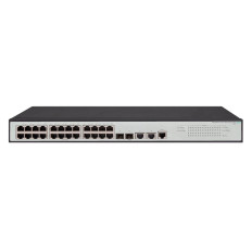 HP JH376A#ABA | OfficeConnect 1950 Series 1950-24G-4XG 24 x RJ-45 Ports 10/100/1000Base-T + 2 x Dual Personality RJ-45/SFP+ Ports + 2 x SFP+ Ports Layer 3 Managed 1U Rack-mountable Gigabit Ethernet Network Switch