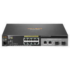 HP JL070A#AKM | Aruba 2530 Series 2530-8-PoE+ 8 x RJ-45 PoE+ 10/100Base-TX and 2 Combo Gigabit SFP Ports Layer 2 Managed Fast Ethernet Network Switch