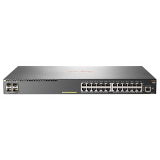 HP JL261-61101 | Aruba 2930F Series 2930F 24G PoE+ 4SFP 24 x RJ-45 PoE+ 10/100/1000Base-T and 4 x SFP Ports Layer 3 Managed Gigabit Ethernet Network Switch