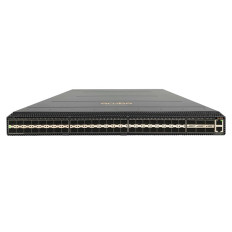 HP R8P13A | Aruba Networks Cx 10000-48Y6C 48-Ports SFP28 with 6x QSFP28 Front-to-Back 6 Fans Layer 3 Switch