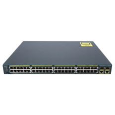 Cisco WS-C2960-48PST-L-V01 | Catalyst 2960 Series 2960-48PST 48 x RJ-45 Ports PoE+ 10/100Base-TX + 2 x RJ-45 GBE Ports + 2 x SFP Ports Layer 2 Managed 1U Rack-mountable Fast Ethernet Network Switch