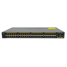 Cisco WS-C2960-48TC-L-C3 | Catalyst 2960 Series 2960-48TC 48 x RJ-45 Ports 10/100Base-TX + 2 x Combo SFP Ports Layer 2 Managed 1U Rack-mountable Fast Ethernet Network Switch