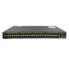 Cisco WS-C2960-48TC-S-RF | Catalyst 2960 Series 2960-48TC 48 x RJ-45 Ports 10/100Base-TX + 2 x Combo SFP Ports Layer 2 Managed 1U Rack-mountable Fast Ethernet Network Switch