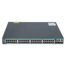 Cisco WS-C2960S-48FPS-L-A1 | Catalyst 2960S Series 2960S-48FPS 48 x RJ-45 Ports PoE+ 10/100/1000Base-T + 4 x SFP Ports Layer 2 Managed Rack-mountable Gigabit Ethernet Network Switch