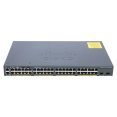 Cisco WS-C2960X-48TS-LL-NO | Catalyst 2960X Series 2960X-48TS 48 x RJ-45 Ports 10/100/1000Base-T + 4 x SFP Ports Layer 3 Managed 1U Rack-mountable Gigabit Ethernet Network Switch