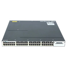 Cisco WS-C3750X-48PF-S= | Catalyst 3750-X Series C3750X-48P 48 x RJ-45 Ports PoE+ 10/100/1000Base-T Layer 2 Managed Rack-mountable Stackable Gigabit Ethernet Network Switch