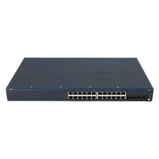 Juniper 750-026468 | 24 x Ports 10/100/1000Base-T 4 x SFP Ports Layer 3 Managed 1U Rack-mountable Gigabit Ethernet Network Switch