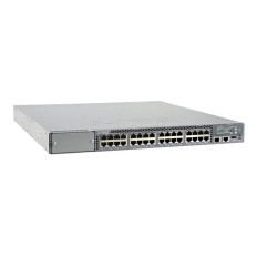 Juniper EX4550-32T | EX4550 32-Ports 100M/1G/10G Base-T Converged Switch with 650W AC PSU side to Built in Port Side air flow