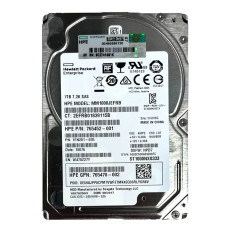 HP 765452-001 | 1TB 7200RPM SAS 12Gb/s Hot-Swappable 512e 2.5-Inch Midline Hard Drive
