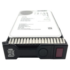 HP P25247-001 | 16TB 7200RPM SAS 12Gb/s Hot Swap (512e) 3.5-Inch Internal Hard Drive with Smart Carrier