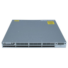 Cisco C1-WSC3850-24XS-S | Catalyst 3850 Series C3850-24XS 24 x SFP+ Ports 10GBase-X Layer 3 Managed 1U Rack-mountable Gigabit Ethernet Stackable Network Switch