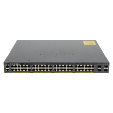 Cisco EDU-C2960X-48FPS-L | Catalyst 2960X Series C2960X-48FPS 48 x RJ-45 Ports PoE+ 10/100/1000Base-T + 4 x SFP Ports Layer 2 Managed 1U Rackmountable Gigabit Ethernet Network Switch