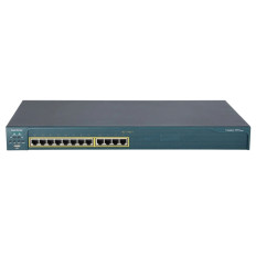 Cisco WS-C2950-12 | Catalyst 2950 Series 2950-12 12 x RJ-45 Ports 10/100Base-TX Layer 3 Managed Rack-mountable Fast Ethernet Network Switch