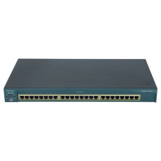 Cisco WS-C2950-24 | Catalyst 2950 Series C2950-24 Catalyst C2950-24 24 x RJ-45 Port 10/100Base-TX Layer 2 Managed 1U Rack-mountable Fast Ethernet Network Switch