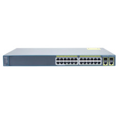 Cisco WS-C2960-24PC-L-IX1 | Catalyst 2960 Series 2960-24PC 24 x RJ-45 Ports PoE 10/100Base-TX + 2 x Dual-Personality SFP Uplinks Ports Layer 2 Managed Rack-Mountable Fast Ethernet Network Switch
