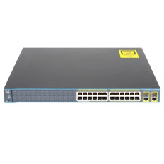 Cisco WS-C2960-24PC-S | Catalyst 2960 Series 2960-24PC 24 x RJ-45 Ports PoE 10/100Base-TX + 2 x Dual-Personality SFP Uplinks Ports Layer 2 Managed Rack-Mountable Fast Ethernet Network Switch