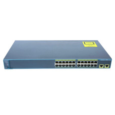 Cisco WS-C2960-24TT-L-V09= | Catalyst 2960 Series 2960-24T 24 x RJ-45 Ports 10/100Base-TX + 2 x RJ-45 1GbE Uplinks Ports Layer 2 Managed 1U Rack-Mountable Fast Ethernet Network Switch