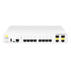 Cisco WS-C2960CG-8TC-L-RF | Catalyst 2960C Series 2960CG-8TC 8 x 10/100/1000Base-T RJ-45 and 2 x 1G RJ45/SFP Dual Purpose Uplink Ports Layer 2 Managed Gigabit Ethernet Network Switch