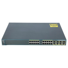 Cisco WS-C2960G-24TC-L-N | Catalyst 2960 Series 2960G-24TC 20 x RJ-45 Ports 10/100/1000Base-T + 4 x Dual-Personality RJ-45/SFP Ports Layer 2 Managed Rack-mountable Gigabit Ethernet Network Switch