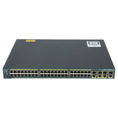 Cisco WS-C2960G-48TC-L-U-D | Catalyst 2960 Series 2960G-48TC 44 x RJ-45 Ports 10/100/1000Base-T + 4 x Dual-Perpose RJ-45/SFP Ports Layer 2 Managed Rack-mountable Gigabit Ethernet Network Switch