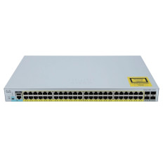 Cisco WS-C2960L-48PS-LL | Catalyst 2960L Series 2960L-48PS 48 x Ports PoE+ 10/100/1000Base-T + 4 x SFP Ports Layer 2 Managed 1U Rack-Mountable Gigabit Ethernet Network Switch