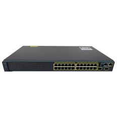 Cisco WS-C2960S-24TS-S-D4 | Catalyst 2960S Series 2960S-24TS 24 x Ports 10/100/1000Base-T + 2 x SFP Ports Layer 2 Managed 1U Rack-mountable Gigabit Ethernet Network Switch