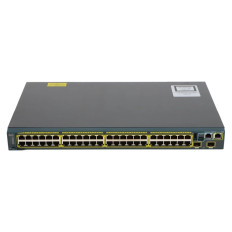 Cisco WS-C2960S-48TD-L-B2 | Catalyst 2960S Series 2960S-48T 48 x RJ-45 Ports 10/100/1000Base-T + 4 x SFP Ports Layer 2 Managed Rack-mountable Gigabit Ethernet Network Switch