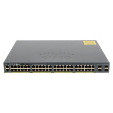 Cisco WS-C2960X-48LPS-L-1STACK= | Catalyst 2960X Series 2960X-48LPS 48 x RJ-45 Ports PoE+ 10/100/1000Base-T + 4 x SFP Ports Layer 3 Managed 1U Rackmountable Gigabit Ethernet Network Switch