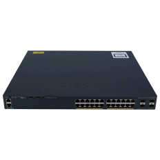 Cisco WS-C2960XR-24TS-I | Catalyst 2960XR Series 2960XR-24TS 24 x Ports 10/100/1000Base-T + 4 x SFP Uplink Ports Layer 3 Managed 1U Rack-mountable Gigabit Ethernet Network Switch