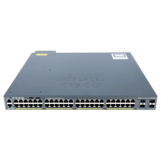 Cisco WS-C2960XR-48FPS-I-B-RF | Catalyst 2960XR Series 2960XR-48FPS 48 x RJ-45 Ports PoE+ 10/100/1000Base-T + 4 x SFP Ports Layer 3 Managed 1U Rack-Mountable Gigabit Ethernet Network Switch