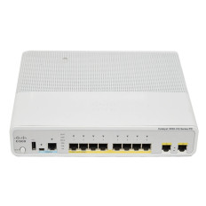 Cisco WS-C3560CPD-8PT-S= | Catalyst 3560-C Series 3560CPD-8PT-S 8 x 10/100/1000Base-T RJ-45 PoE and 2 x 1G RJ-45 PoE+ Uplink Ports Layer 2 Managed Gigabit Ethernet Network Switch