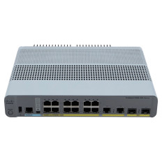 Cisco WS-C3560CX-12PD-S= | Catalyst 3560-CX Series C3560CX-12PD 12 x RJ-45 Ports PoE+ 10/100/1000Base-T + 2 x GE RJ-45 Ports + 2 x SFP+ Ports Layer 3 Managed Rack-Mountable Gigabit Ethernet Network Switch