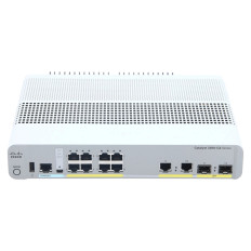 Cisco WS-C3560CX-8TC-S | Catalyst 3560-CX Series C3560CX-8T 8 x Ports 10/100/1000Base-T + 2 x GE RJ-45 Ports + 2 x SFP Ports Layer 3 Managed 1U Rack-mountable Gigabit Ethernet Network Switch