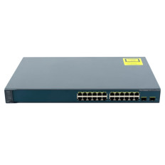 Cisco WS-C3560V2-24PSE | Catalyst 3560 Series C3560V2-24PS 24 x RJ-45 Ports PoE+ 10/100Base-TX + 2 x SFP Ports Layer 3 Managed 1U Rack-mountable Fast Ethernet Network Switch