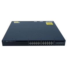 Cisco WS-C3650-24PDM-E | Catalyst 3650 Series 3650-24PD 24 x RJ-45 ports PoE+ 10/100/1000Base-T + 2 x SFP+ Ports Layer 3 Managed 1U Rack-Mountable Gigabit Ethernet Network Switch