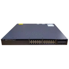 Cisco WS-C3650-24PWDS-RF | Catalyst 3650 Series 3650-24PWD 24 x RJ-45 ports PoE+ 10/100/1000Base-T + 2 x SFP+ Uplink Ports Layer 3 Managed Rack-mountable Gigabit Ethernet Network Switch