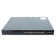 Cisco WS-C3650-24TS-E-C-RF | Catalyst 3650 Series 3650-24TS 24 x RJ-45 Ports 10/100/1000Base-T + 4 x SFP Ports Layer 3 Managed rack-mountable Gigabit Ethernet Network Switch