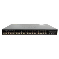 Cisco WS-C3650-48FQM-S | Catalyst 3650 Series 3650-48FQM 48 x Ports PoE+ 1000Base-T + 4 x Ports SFP+ Uplinks Layer 3 Managed 1U Rack-mountable Gigabit Ethernet Network Switch